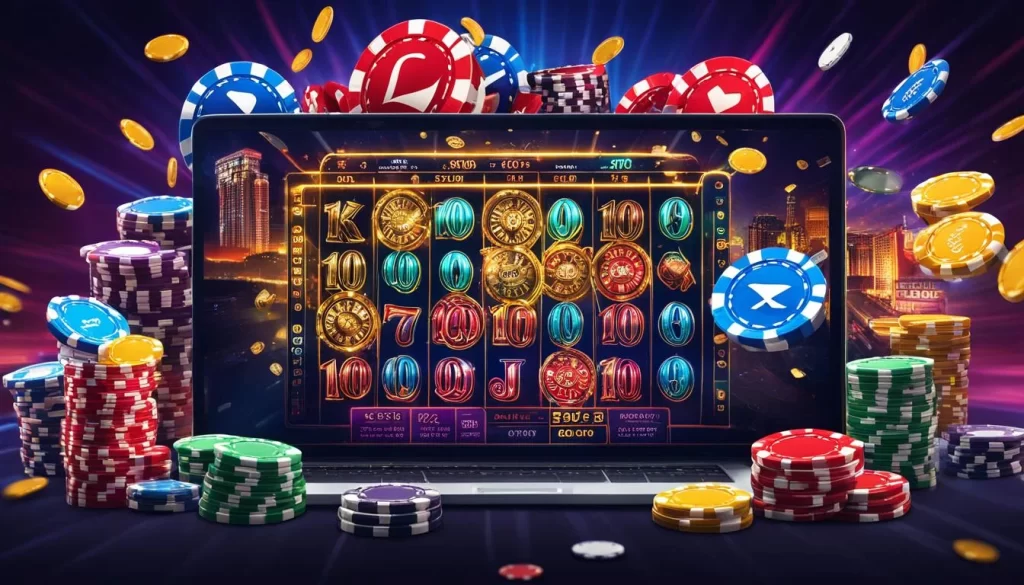 Game thủ esports đang thi đấu trong một giải đấu lớn, minh họa cá cược esports tại hello888